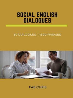 cover image of Social English Dialogues